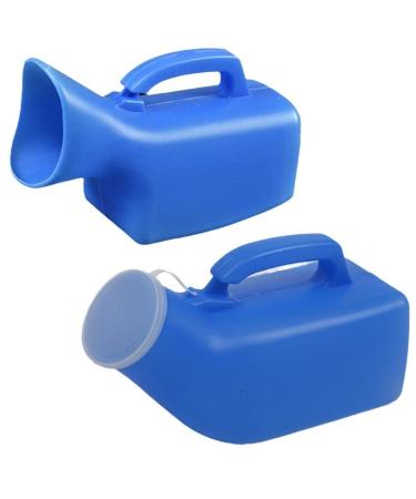 2pcs Car Urinal Urine Portable Women Men Car Urinal Camping Urinal Toilet Urine Travel Proof Toilet Pee Plastic