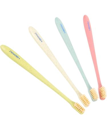 Buy TOVINANNA Extra Soft Toothbrush - 12 Pack for Ultimate Dental Hygiene | Soft Mouth Cleaning Brush for Teeth & Tongue Care | Travel-Friendly Plastic Design - Buy Online on GoSupps.com