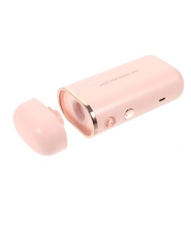 Healeved Oxygen Injection Beauty Instrument Steamer Mister for Women Mister for Face Facial Sprayer Abs Pink