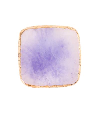 Exceart nail devices resin nail art pallet paint holder drawing color palette nail art painting gel palette manicure tool purple manicure tools