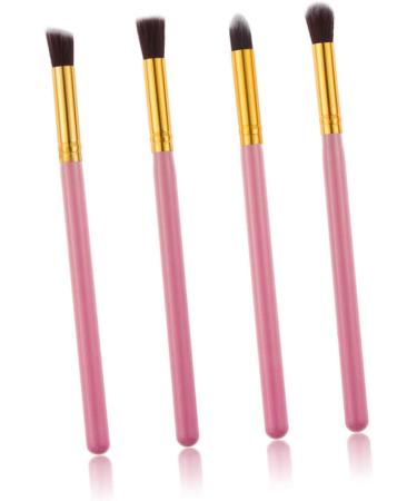 Hemoton 12 Pcs Eye Make-up Brush Kit Highlighter Brushes Eye Cosmetic Brushes Foundation Makeup Brush mediumx3pcs Pink+goldx3pcs - Buy Online on GoSupps.com