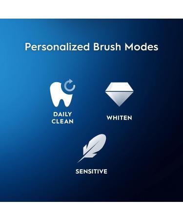 Oral-B iO3 Electric Toothbrush Bundle - Icy Blue | Ultimate Clean Brush Head & Charger - Buy Online on GoSupps.com