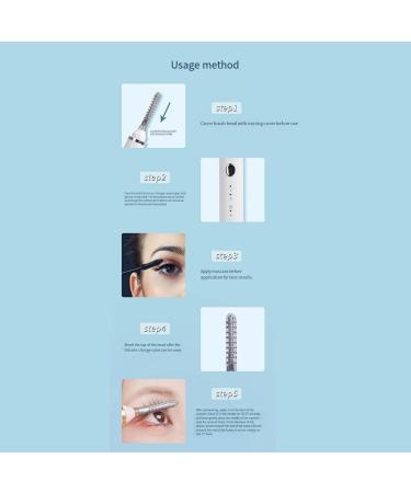 BOKIOESDE Fast Heating Electric Eyelash Curler No Preheating Required Equipped with Anti Scalding Silicone Cover to Prevent Burns Pink - Buy Online on GoSupps.com