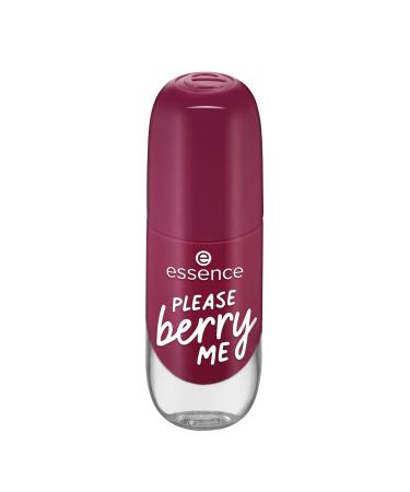 Essence Gel Nail Color No. 20 Please Berry Me - Long-Lasting Vegan Glossy Violet Nail Polish (3 Pack - 3 x 8ml) - Buy Online on GoSupps.com