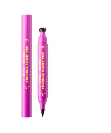 Freckle MarkerFace Marker For Dots Beauty Water Resistant 2 In 1 Fake Freckles Stamps Eyeliner For Skin Makeup Enhancement Natural Look