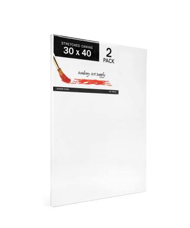 Arteza Acrylic Pad Pack of 2 Black 6 x 6 Inches 246-lb Paper 16