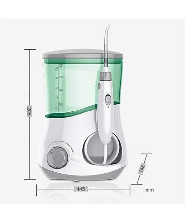 GeRRiT Water Flosser for Teeth Dental Oral Irrigator with 6 Jet Tips 600ml Water Tank Non-Slip Base Quiet Electric Water Flosser for Braces Care Clean - Buy Online on GoSupps.com