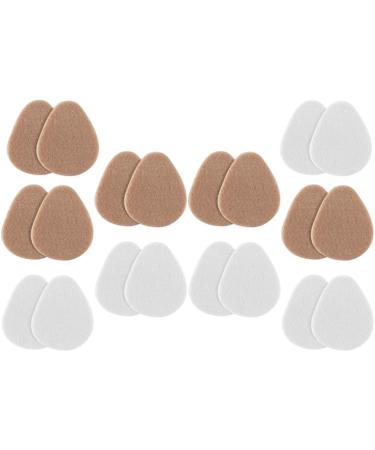 FOMIYES 20 Pairs Forefoot Pad Women Metatarsal Pad Reusable Pads for Foot High Heels Insert Foot Pads Forefoot Reusable Pads High Heels Pads High Heel Pad Reusable Pad Forefoot