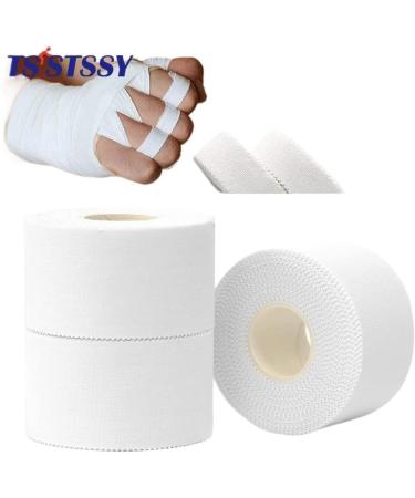 Buy Athletic Tape - 1 Roll Cotton White Sports Tape for Knee Wrist Ankle Support - Easy Tear Elastic Bandage | International Shipping - Buy Online on GoSupps.com