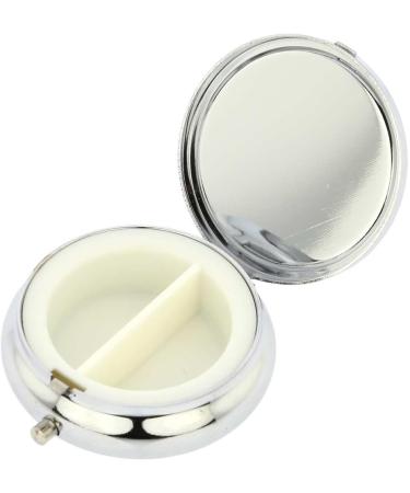 Buy GlassOfVenice Murano Glass Millefiori Pill Box - Elegant Silver Round Design for International Shipping - Buy Online on GoSupps.com