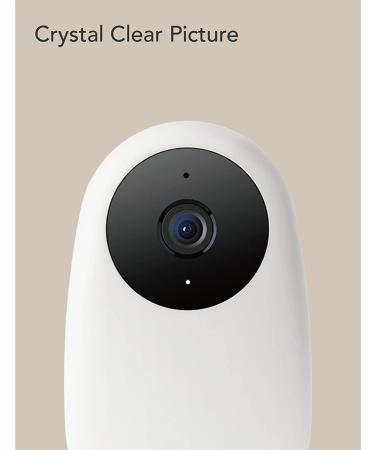 Nooie 1080P Baby Monitor Camera with Night Vision, Motion/Sound Detection, 2.4G WiFi Home Security, Alexa Compatible - 1 Pack - Buy Online on GoSupps.com