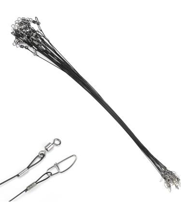 Durantey 30-Piece Steel Leader Fishing Wire - Coated 50cm Pike Fishing Lines for Superior Performance - Buy Online on GoSupps.com