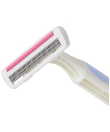 BIC Silky Touch 3 Women's Disposable Razor - Assorted Colors - 8 Count - Buy Online on GoSupps.com