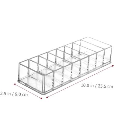 Beavorty 4pcs Box Makeup Storage Box Acrylic Organizers Tuba Stand Eye Shadow Holder Make up Eye Shadow Box - Buy Online on GoSupps.com