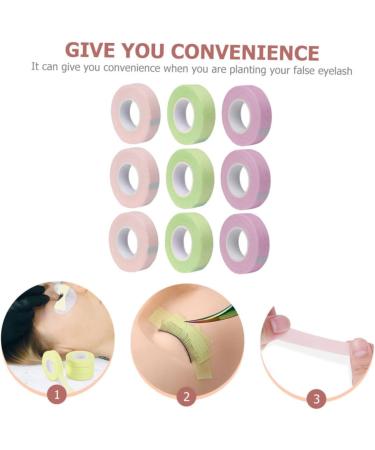 Ipetboom 9 Rolls Lash Tape Protective Agent Non-woven Fabric Eyelash - Buy Online on GoSupps.com