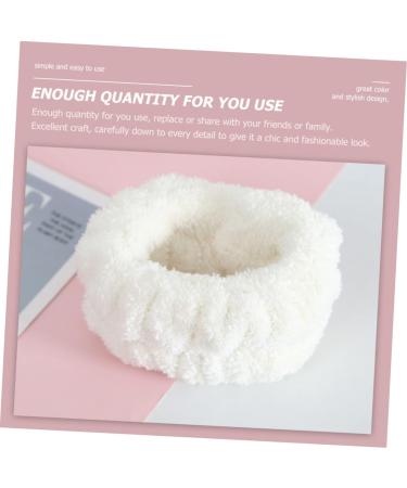 4paires Bracelet De Poignet Peluche De Confortables Pour Spa Et Sports Absorbantes Pour Lavage Visage R utilisables Et Lavables Machine Rose Vert Blanc - Buy Online on GoSupps.com