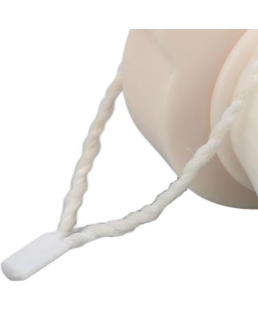 Double Sided Silicone Face Scrubber Soft Bristle Ergonomic Handle Super Soft Fiber Bristles with Lanyard for Facial Cleansing (White Handle with Pink Silicone) - Buy Online on GoSupps.com