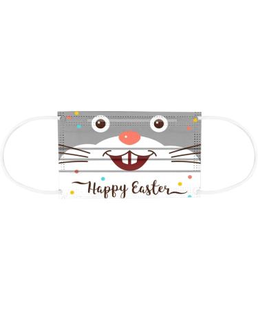 Buyaole 50-Piece Washable Mask Bandanas - Reusable Cloth Mouth & Nose Protection Multi-functional Anti-Dust Fabric Masks for Adults - Buy Online on GoSupps.com