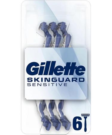 Gillette SkinGuard Disposable Razors for Sensitive Skin 8 Pack Clinically Tested for Sensitive Skin