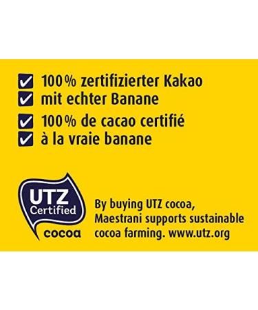 Buy Swiss Munz Chocolate with Real Banana Mark - 40 Pieces (760g) | Palm Fat Free Maestrani Counter Display - Premium Quality Treats - Buy Online on GoSupps.com