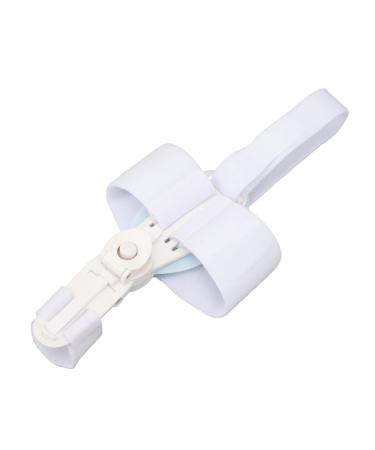 Bunion Valgus Corrector Adjustable Hallux Valgus Corrector Big Toe Joint Orthopedic Bunion Toe Straightener Day Night Support (White)