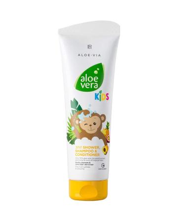 LR Health & Beauty LR Aloe Vera Kids 3-in-1 Shower Gel Shampoo and Conditioner for Children