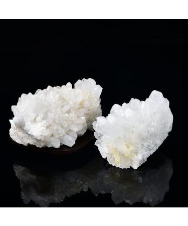Home Natural Raw Clean Quartz White Crystal Cluster Ornaments Specimen Home Decoration Raw Crystals Home Goods (Size : 250-350g) - Buy Online on GoSupps.com