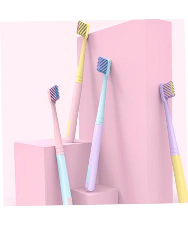 Gatuida 8pcs Ice Cream Toothbrush Set - Sensitive Bristles for Gentle Cleaning - Best Plastic Toothbrush for Men - Buy Online on GoSupps.com