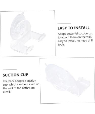 Cabilock 4-Piece Men s Razor Holder Set | Suction Cup Shower Hooks & Organizer | Durable Resin Razor Stand & Bathing Bracket - Buy Online on GoSupps.com