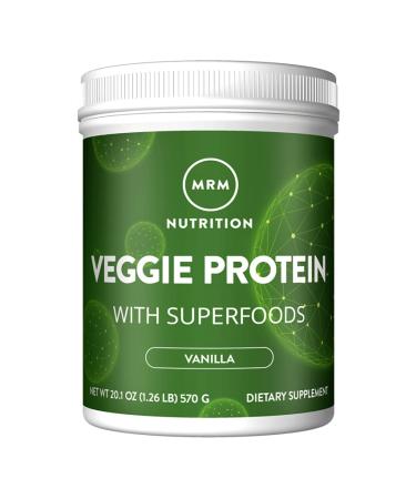 MRM Veggie Protein with Superfoods Vanilla 1.26 lb (570 g)