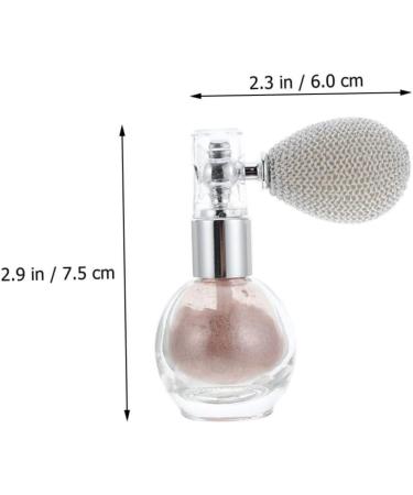 FOMIYES 4 Pcs Spray Glitter Glass Spray Bottle Glitter Powder Spray Highlighter Powder Sprayer Makeup Tools As Shown 2x2pcs 7.5x6cmx2pcs - Buy Online on GoSupps.com