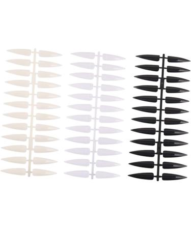 FRCOLOR Nail Color Cards 1 Set 20 Nail Art Kit Nail Color Stand Nail Display Stand Nail Art Display Rack Manicure Tool Display Board Nail Practice 4.5x1.3cm Transparent - Buy Online on GoSupps.com