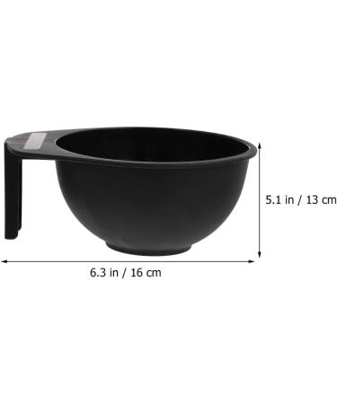 Lurrose 4-Pack Plastic Hair Dye Bowls with Handles | Perfect for DIY Color Treatments & Salon Hairdressing - Buy Online on GoSupps.com