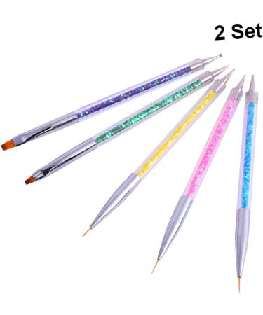 Sets Kit De Manicura Nail Art Nail Drawing Pen Nail Dotting Pen Nail Art Pen Gel Pen Manicure - Buy Online on GoSupps.com