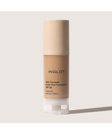 INGLOT Cosmetics INGLOT Skin Focused Care Foundation SPF50310 Warm Tan - Buy Online on GoSupps.com