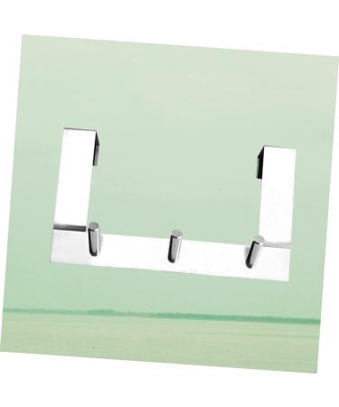 Holibanna 3pcs Stainless Towel Over The Door Bag Creative Organizer for Coat Steel Medium Hanger Rack Hook 21.3*12.4cmx3pcs As Shownx3pcs - Buy Online on GoSupps.com