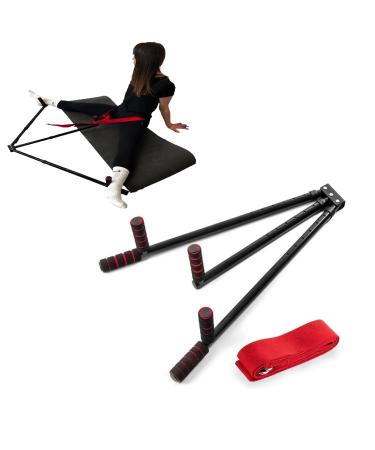 Muscleforge BEE spreader to stretch the adductors up to 180 balancing actor trainer for legs in ballet martial arts and fitness made of stainless steel with padded handles - Buy Online on GoSupps.com