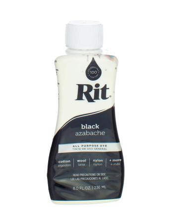 Rit All-Purpose Liquid Dye 8 Ounce Black ( wo ack)