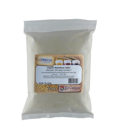 Organic Light Dried Malt Extract DME - Maltoferm 10001 - 1 lb | Premium Brewing Ingredients - Buy Online on GoSupps.com