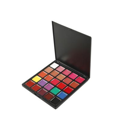 Hemoton 25 Lipg Gloss Palette Lip Tint Lipgloss Lip Gloss Makeup Palette Women Lipstick Cosmetic Miss Water Proof M As Shown
