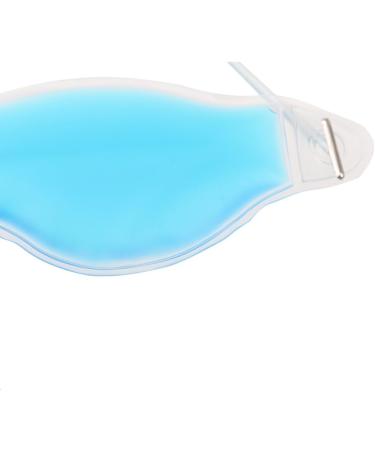 Gel Eye Mask for Puffiness & Tired Eyes - Cooling Soothing Goggles - 18.5x5cm Blue | International Shipping - Buy Online on GoSupps.com