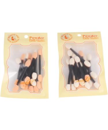 Hemoton 72 Pcs Women Eyeshadow Brush Makeup Applicator Sponge Tip Makeup Smudge Eye Brush - Buy Online on GoSupps.com