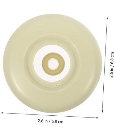 MAGICLULU 4 Sets Travel Bottle Travel Size Cosmetic Press Containers Travel Containers for Cream Daily Use Lotion Jar Silicone Travel Containers Sealed Container Travel Can Storage White Pp - Buy Online on GoSupps.com