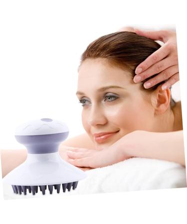 GLEAVI 2 Pack Electric Shampoo Brush - Cordless Abs Material White Massager for Deep Cleansing & Scalp Care - Buy Online on GoSupps.com