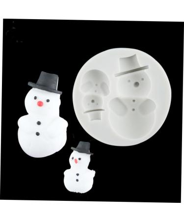 Zerodeko Capacillos para Cupcake Santa Claus Candy Silicone Ice Cube Trays Baking Cupcake Pan Silicone Candy Molds Candle Molds Snowman Candy Mold De para Gelatinas White Chocolate Decorate - Buy Online on GoSupps.com
