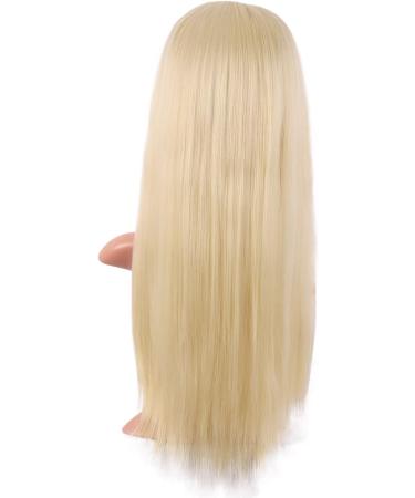 MapofBeauty Long Straight Synthetic Wig 22 Inch Heat Resistant Party Cosplay Mixed Blonde - Buy Online on GoSupps.com