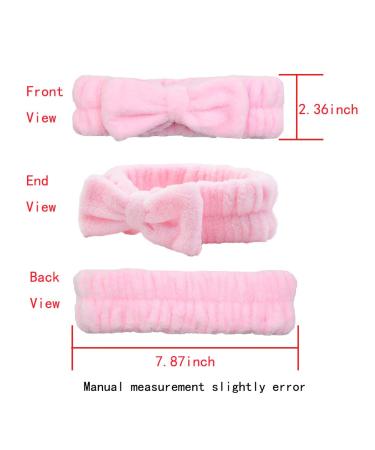 Simnice 8 Pack Microfiber Bowtie Headbands - Wide & Narrow - Adjustable Elastic Hair Band for Girls and Women - Ideal for Spa, Yoga, Sports, Makeup - Set of Facial Makeup Headbands - Buy Online on GoSupps.com