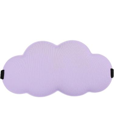 Buy Cloud Eye Shield Seamless Warm Double-Sided Breathable Eye Mask - Purple | International Shipping Available - Buy Online on GoSupps.com