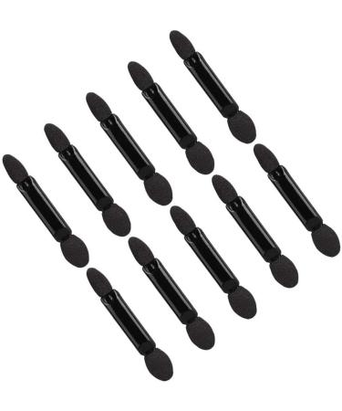 Professional Double Head Eyeshadow Brushes Cosmetic Tool - 10 pcs Dual Sides Eyeshadow Sponge Brush Applicator Convenient and clever - Buy Online on GoSupps.com