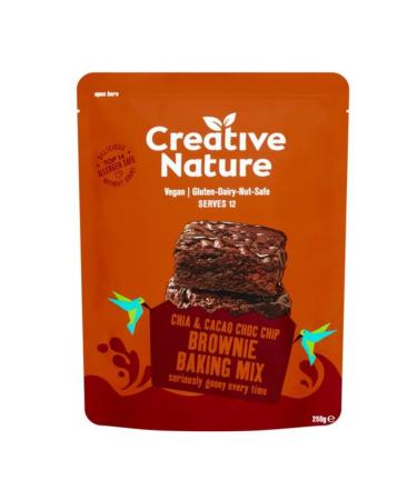 Creative Nature Free From Brownie Baking Mix 250gr x 4 pack